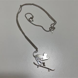 エックスガール(X-girl)のX-girl×Aquvii SK8 CAT NECKLACE エックスガール(ネックレス)