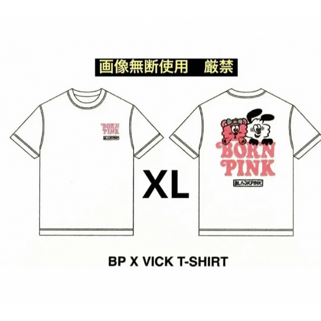 Girls Don't Cry - 【XL】ブラックピンクBLACKPINK VERDY BP VICK Tee