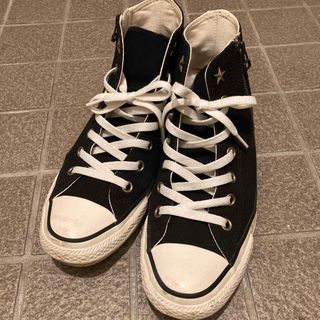 オールスター(ALL STAR（CONVERSE）)のZIP付き オールスターハイカットスニーカー24.5cm(スニーカー)