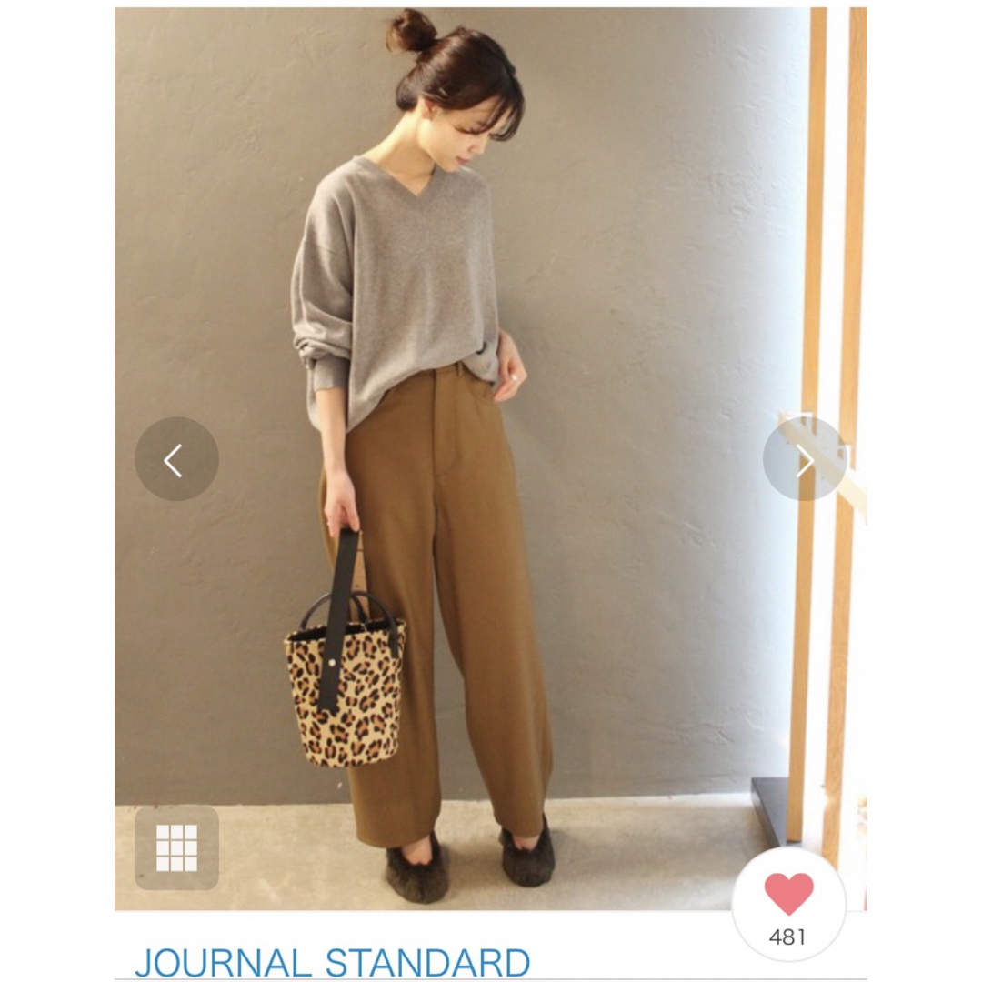 JOURNAL STANDARD(ジャーナルスタンダード)のjournal standard ウールワイドパンツ レディースのパンツ(カジュアルパンツ)の商品写真