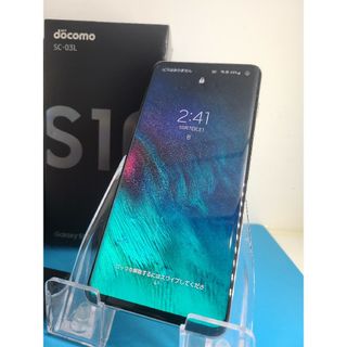 サムスン(SAMSUNG)の▼Galaxy  s10 BLK 128GB/8GB SIMフリー(スマートフォン本体)