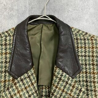 国宝級 コムデギャルソン デカオム×Harris Tweed ロングコート