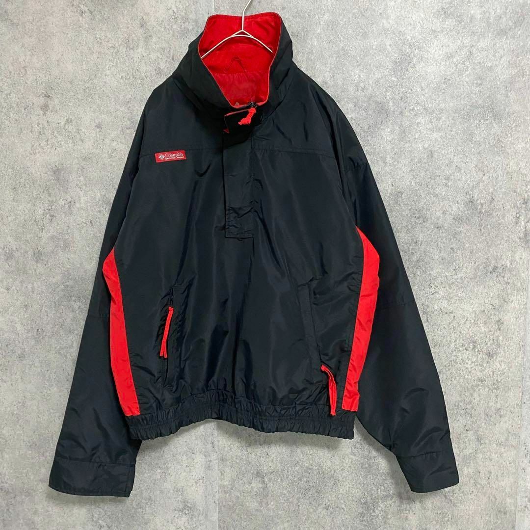 80´S90´S Clonmbia コロンビア ナイロン プルオーバージャケット(S)-