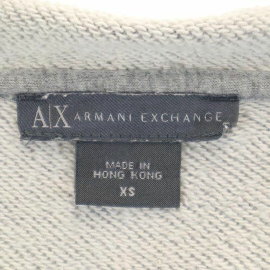 アルマーニエクスチェンジ ロング ジップパーカー XS グレー ARMANI EXCHANGE レディース   【231007】 8