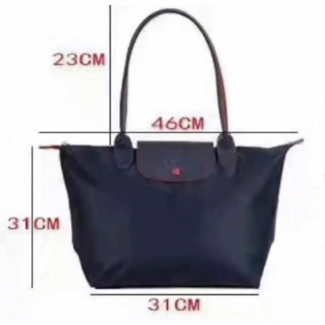 LONGCHAMP(ロンシャン)のLONGCHAMP ル・プリアージュ Club トートバック　Ｌ　ブラック レディースのバッグ(トートバッグ)の商品写真