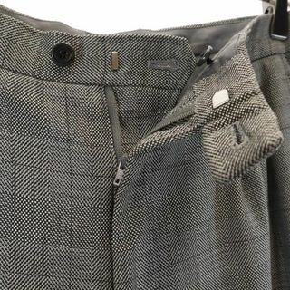 ランバン LANVIN セットアップ スーツ ダブルボタン   ダークグリーン