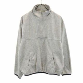 ユニクロ(UNIQLO)のユニクロ ハーフジップ スウェット M グレー UNIQLO オールド メンズ 【中古】  【231007】(その他)