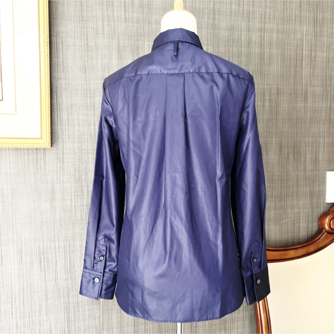 美品 HERMES エルメス サテン チェーン コットン ジャケット セリエ