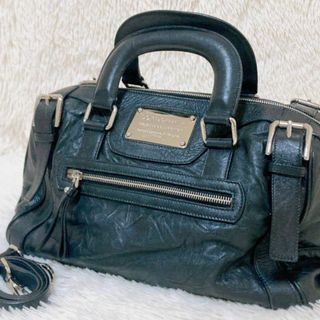 DOLCE&GABBANA ドルチェアンドガッバーナ 2WAY ドルガバ ハンドバッグ ショルダーバッグ デヴォーション 肩掛け 斜め掛け トップハンドル ハート かばん 鞄 BB6711 レザー    シルバー ゴールド金具 レディース 定番【品】