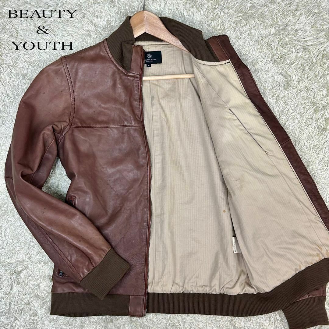 BEAUT&YOUTH UNITED ARROWS ユナイテッドアローズ メンズのジャケット/アウター(レザージャケット)の商品写真