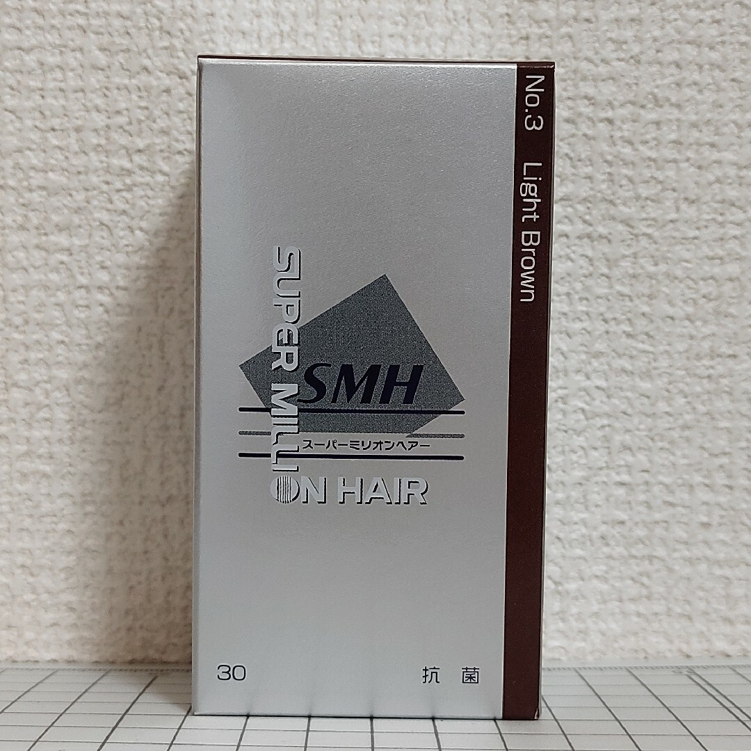 スーパーミリオンヘアー ライトブラウン 30g 1箱 新品・未開封 コスメ/美容のヘアケア/スタイリング(ヘアケア)の商品写真