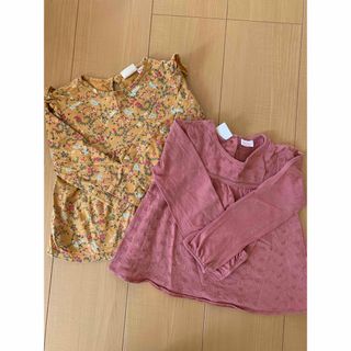 ザラ(ZARA)のザラ　トップス　2枚セット　98cm(Tシャツ/カットソー)