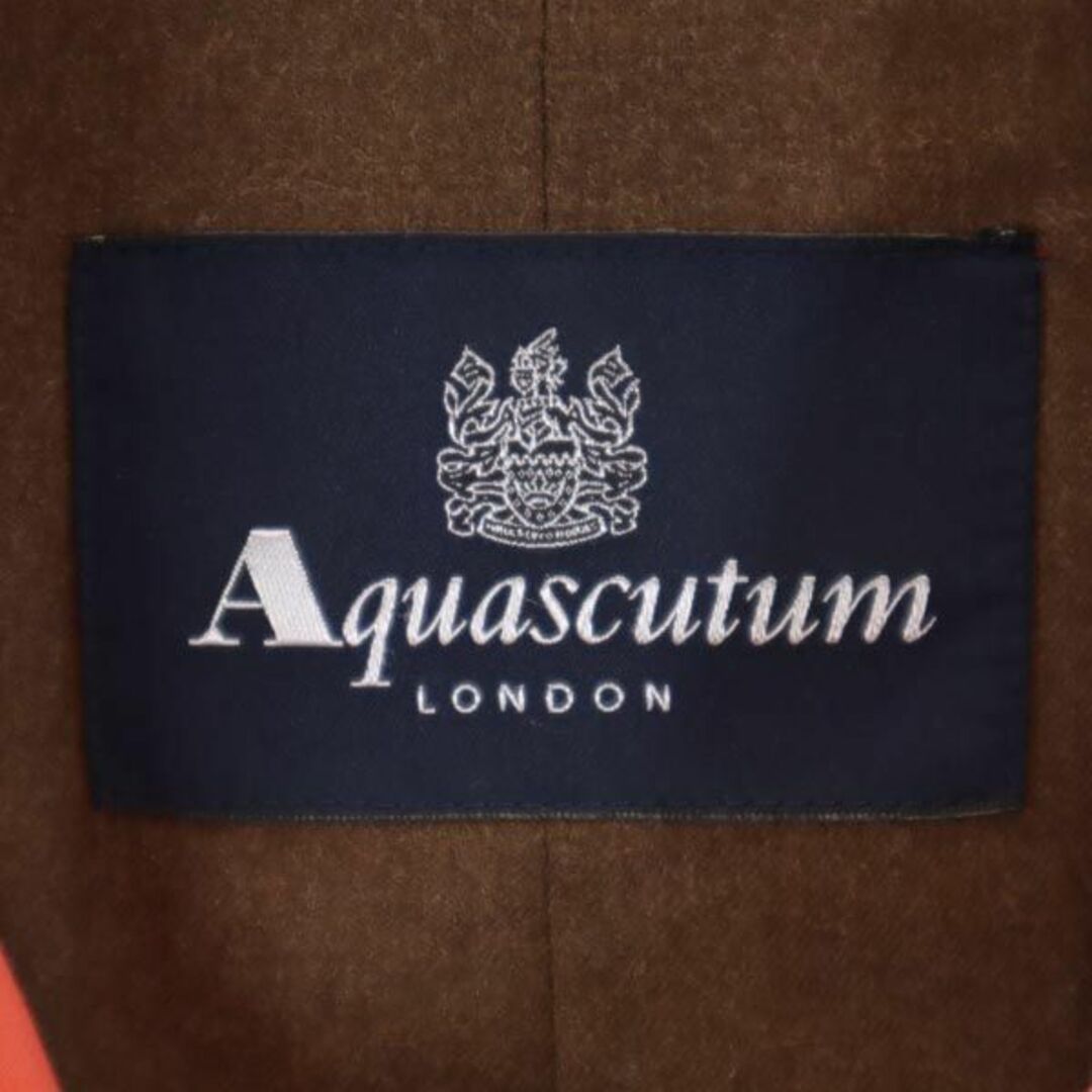 オレンジ系商品番号アクアスキュータム ステンカラーコート オレンジ系 Aquascutum レディース   【231007】