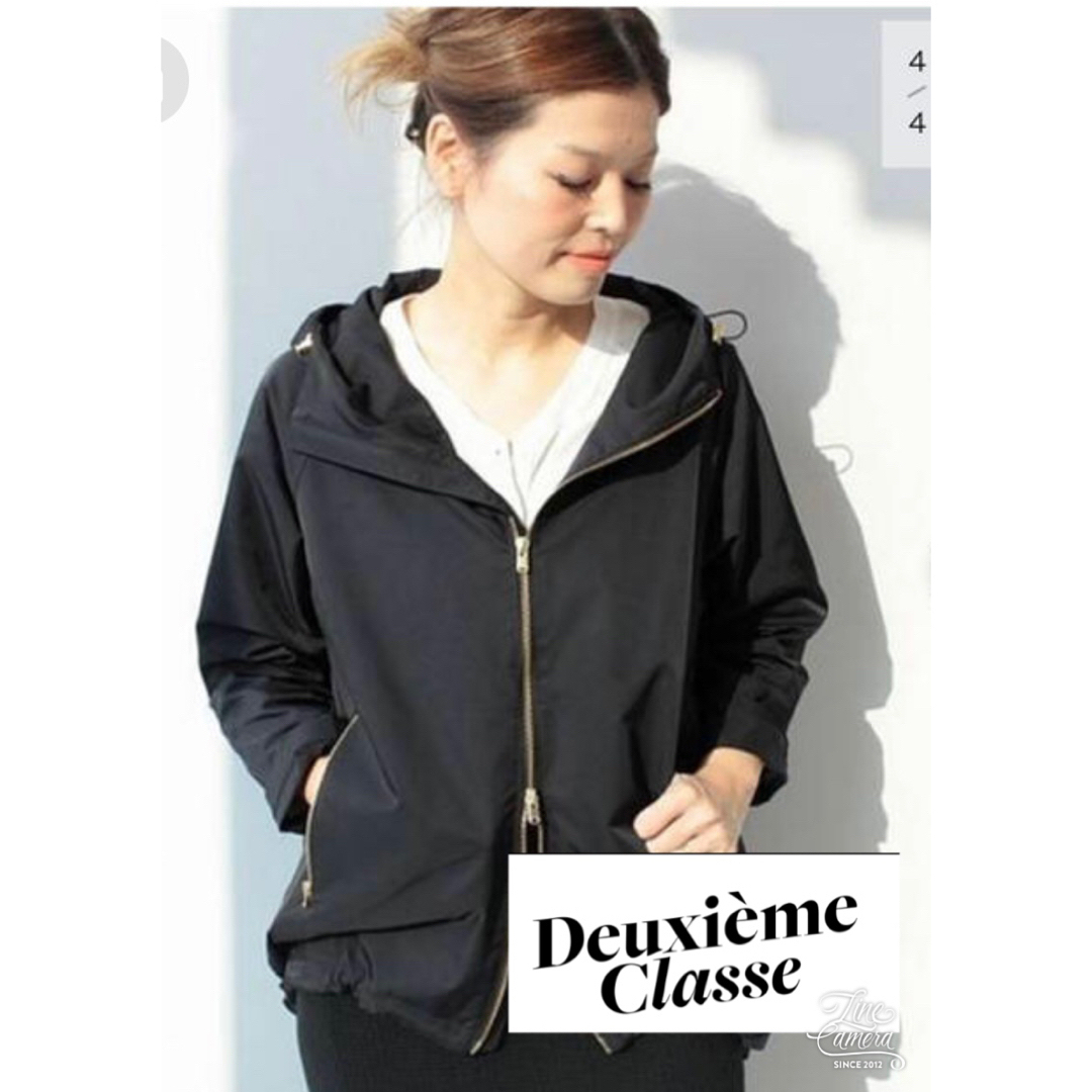 美品★Deuxieme Classe フルジップブルゾン