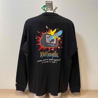 マークゴンザレス(Mark Gonzales)のL新品MARK GONZALESマークゴンザレスオーリーエンジェルBIGロンT(Tシャツ/カットソー(七分/長袖))