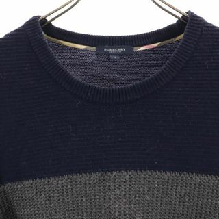 BURBERRY - バーバリー 三陽商会 日本製 ウール100% ニット