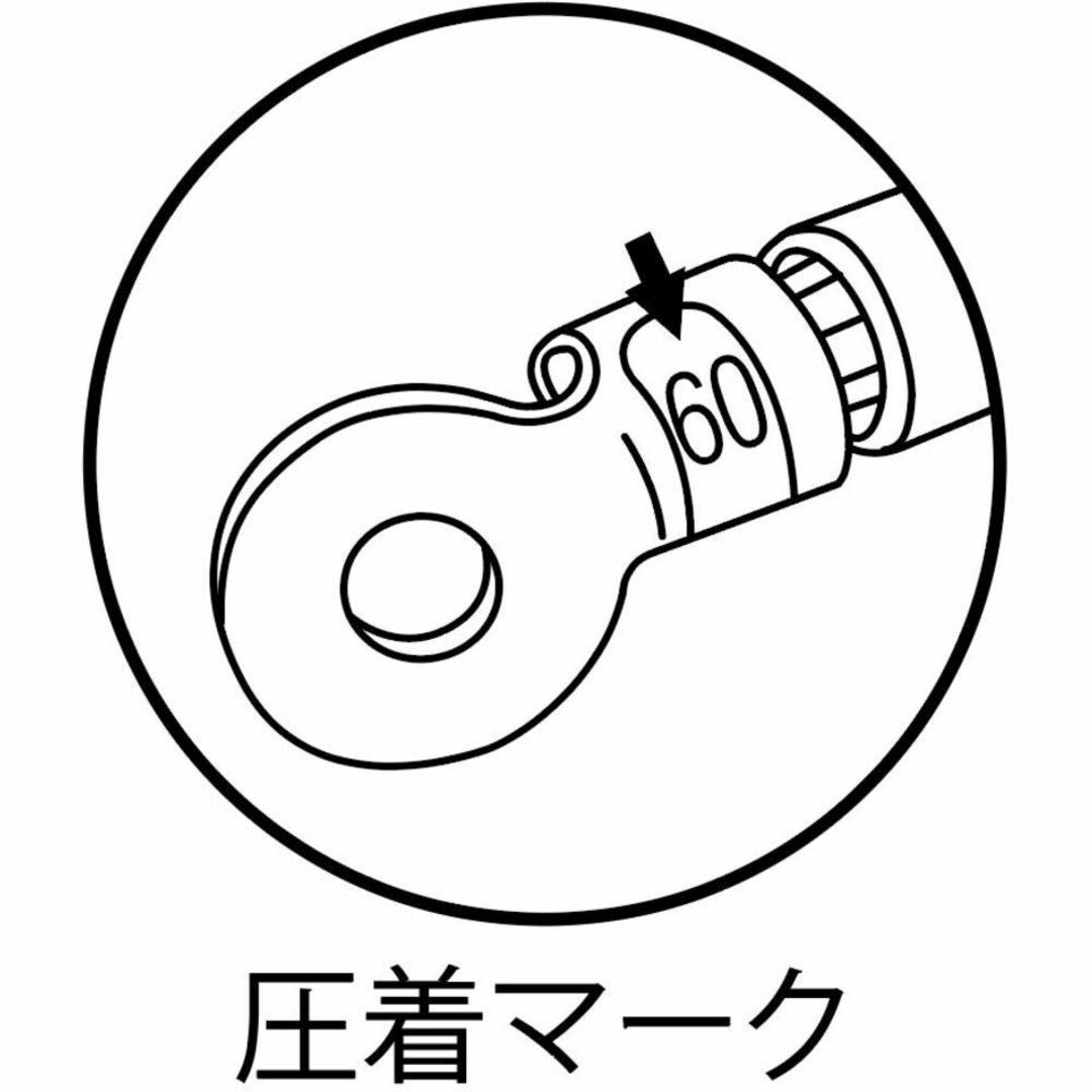 ロブテックス 株式会社 強力型圧着工具 使用範囲14・22・38・60 AK60の通販 by インシーク｜ラクマ