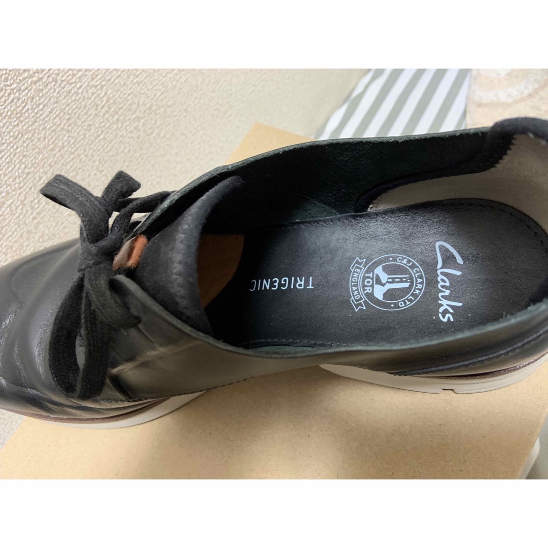 Clarks クラークス　Trigen Wing　レザー　カジュアル　シューズ 4