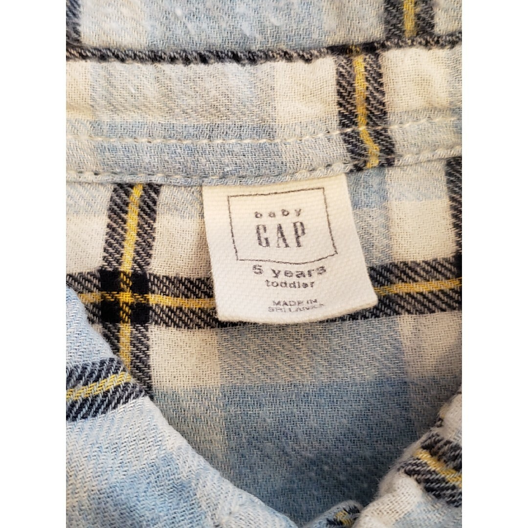 babyGAP(ベビーギャップ)のGAPbaby ブラウス110cm キッズ/ベビー/マタニティのキッズ服男の子用(90cm~)(ブラウス)の商品写真