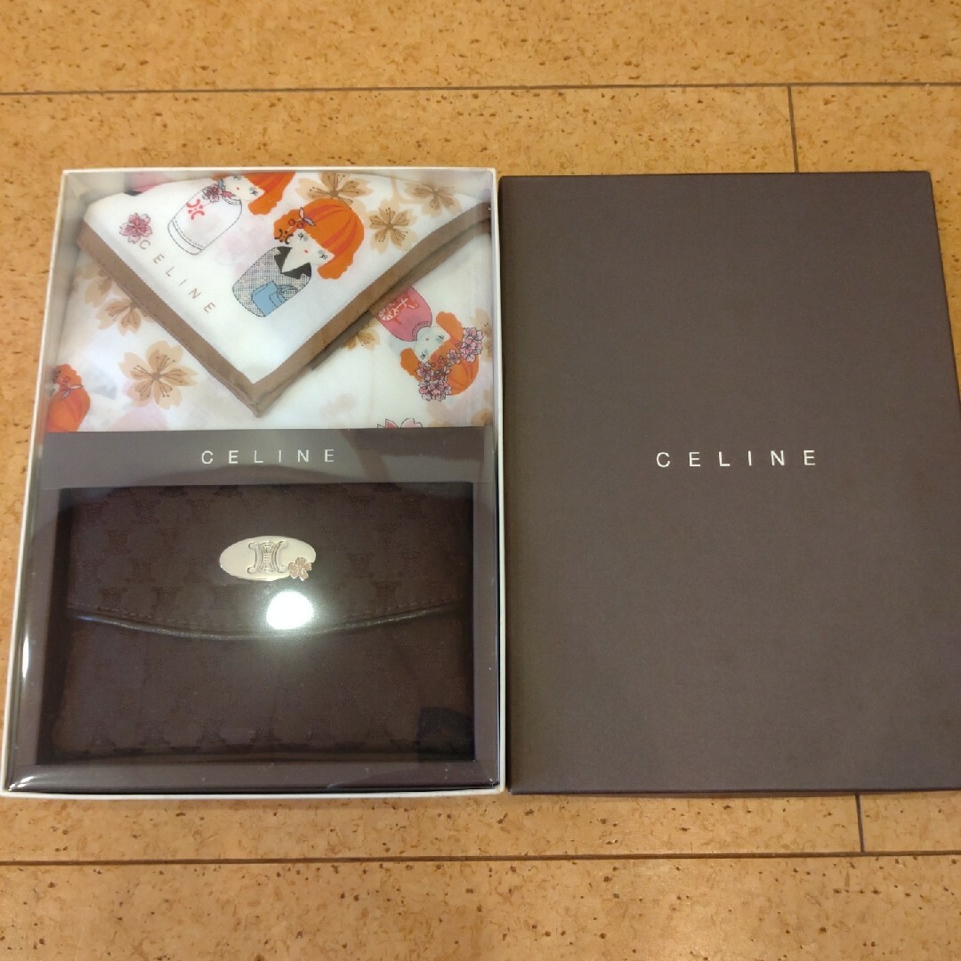 celine(セリーヌ)の最終お値下げ　セリーヌティッシュケースセット レディースのファッション小物(その他)の商品写真