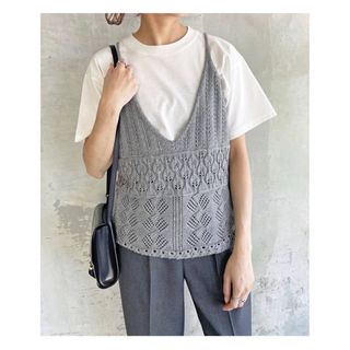 Spick & Span   Spick & Span ジャガードキャミソール 人気完売商品の