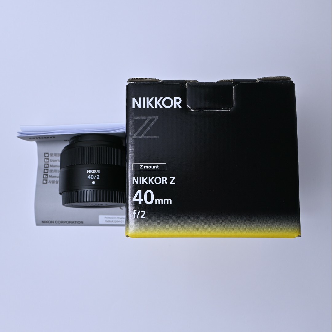 【美品】NIKKOR Z 40mm f/2