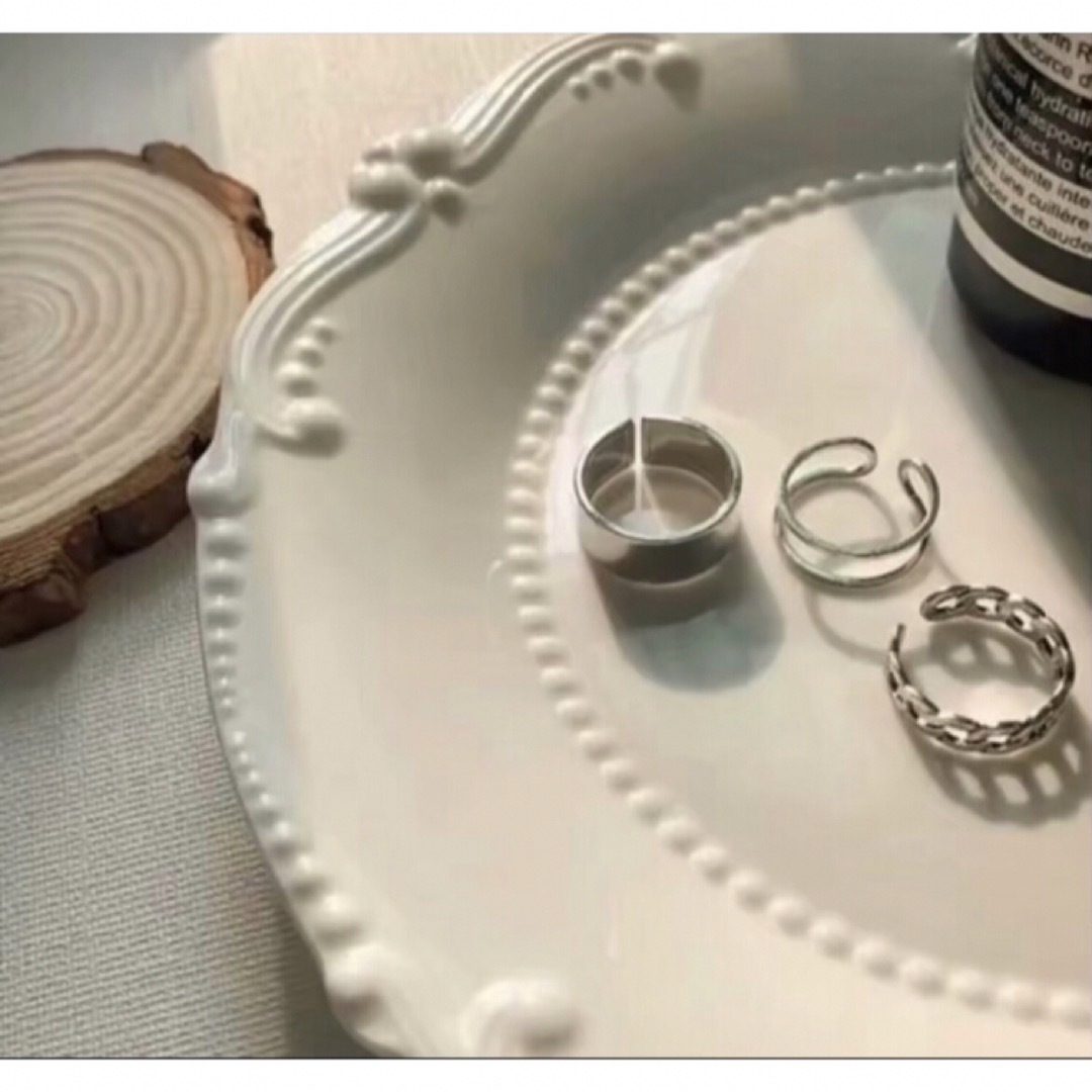 指輪　リング　メンズ　レディース　セット　シンプル　男女兼用　ユニセックス メンズのアクセサリー(リング(指輪))の商品写真