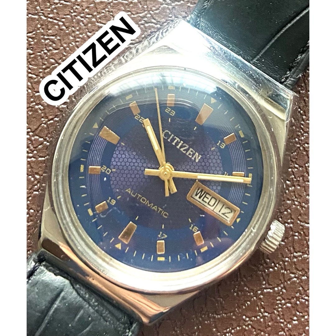 ヴィンテージ CITIZEN 8200 メンズ腕時計 機械式 自動巻き シチズン