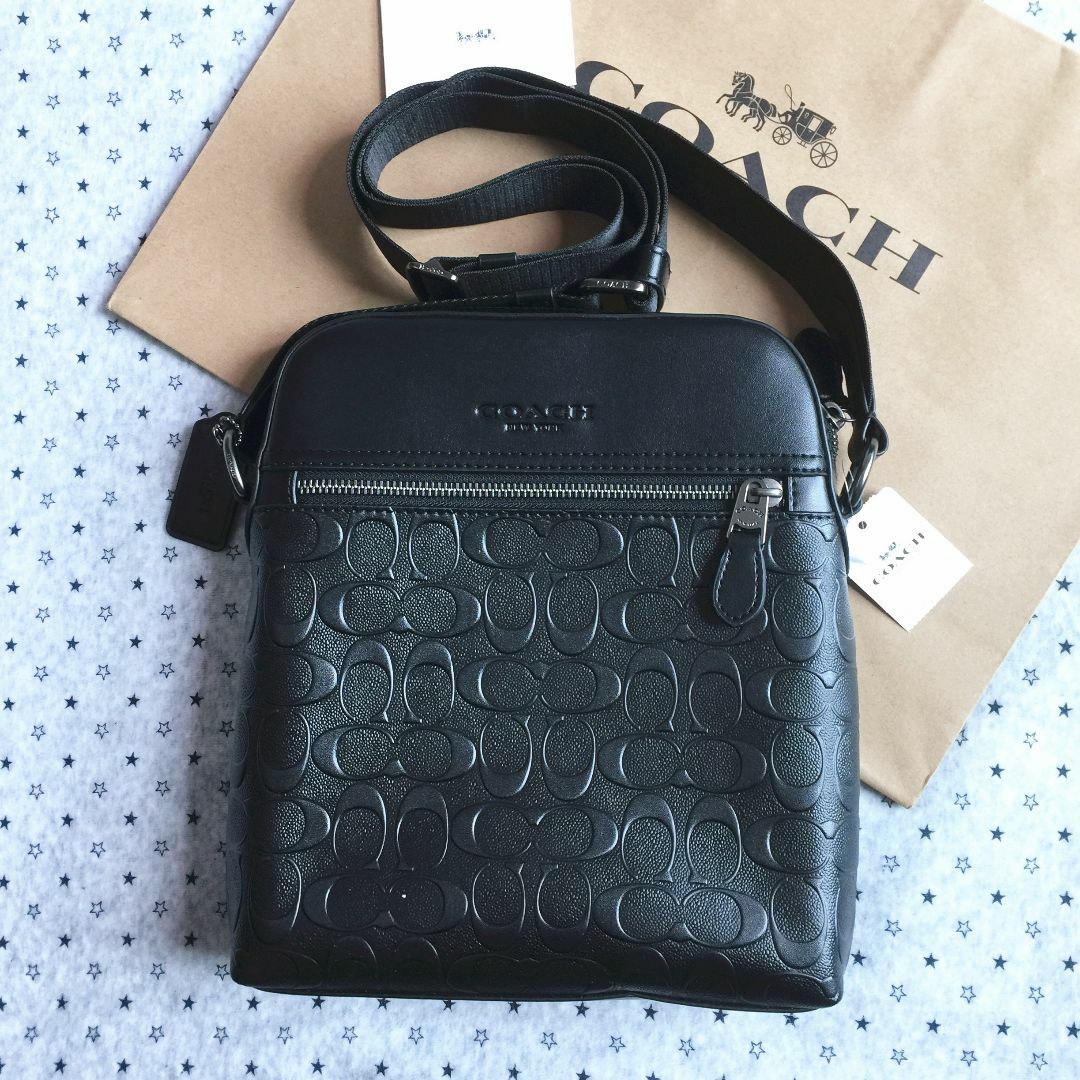 コーチ/COACH ショルダーバッグ F73338 クロスボディーメンズバッグ | フリマアプリ ラクマ