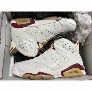 ナイキ(NIKE)のNIKE AIR JORDAN 6 RETRO Maroon 27.5 (スニーカー)