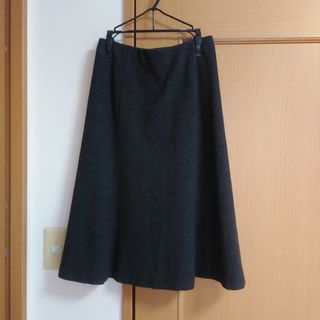 ユニクロ(UNIQLO)の【ユニクロ】ウールブレンドフレアスカート(ひざ丈スカート)