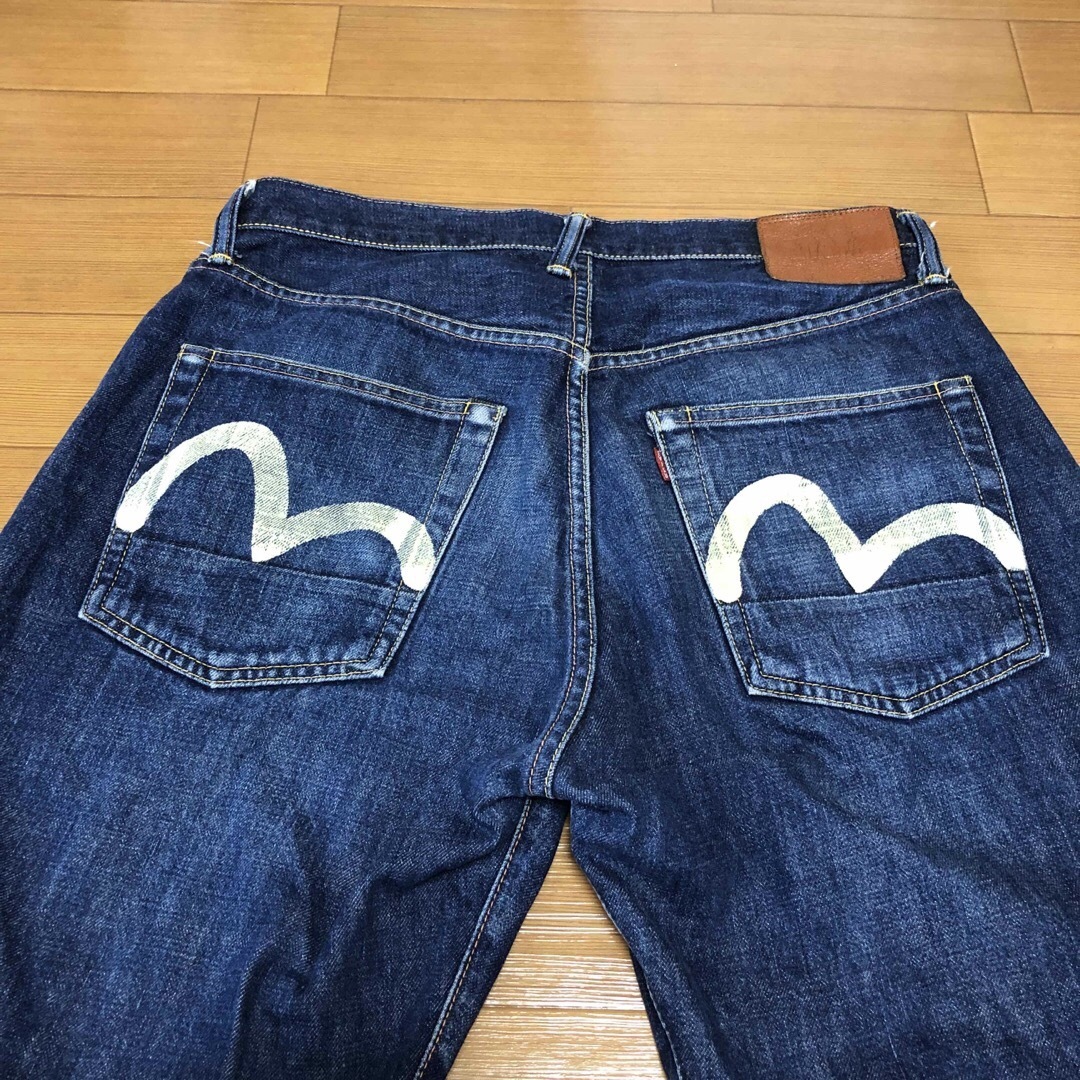 EVISU(エビス)のEVISU エヴィス デニム ジーンズ サイズ33×35 セルビッチ メンズのパンツ(デニム/ジーンズ)の商品写真