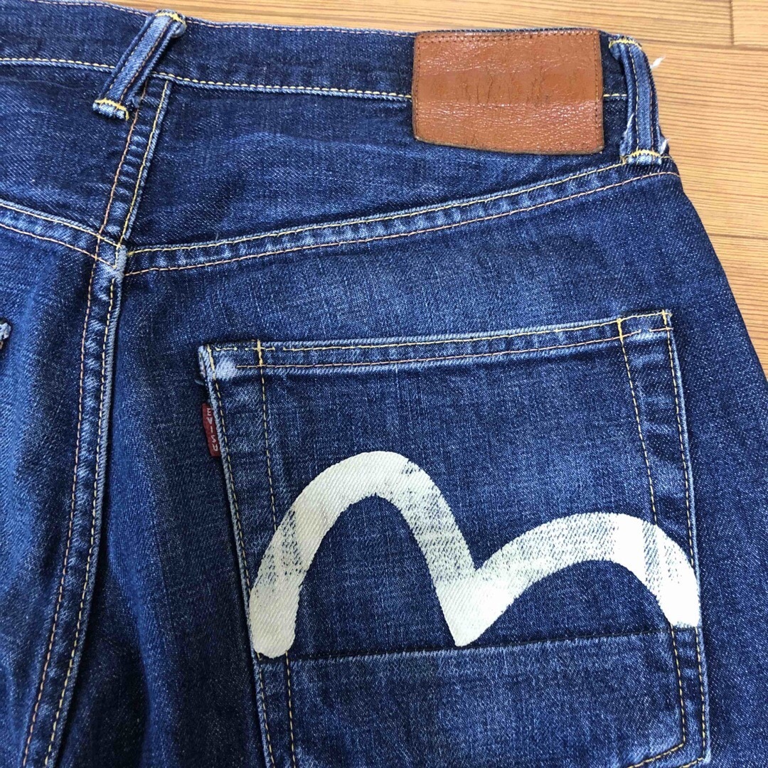 EVISU(エビス)のEVISU エヴィス デニム ジーンズ サイズ33×35 セルビッチ メンズのパンツ(デニム/ジーンズ)の商品写真