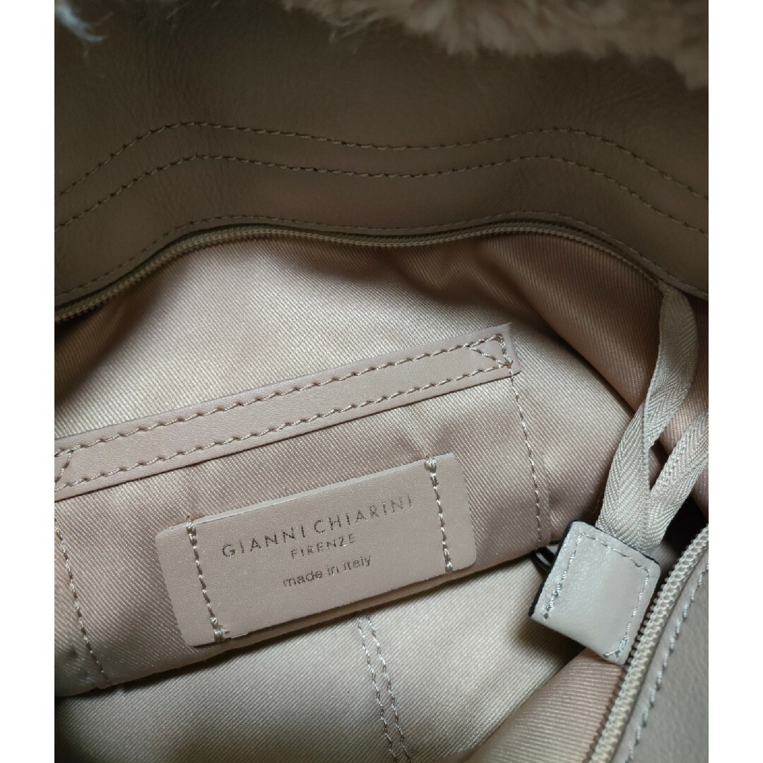 GIANNI CHIARINI フェイクファーバッグ 3