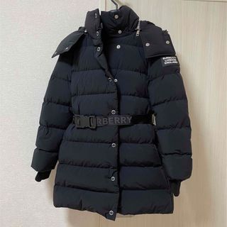 バーバリー(BURBERRY)のBurberry ロゴベルトダウン(ダウンコート)