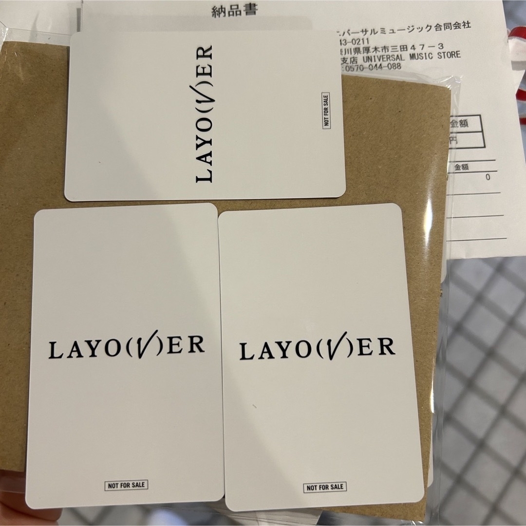 bts v layover ユニバ　UMS ラキドロ　テテ　トレカ テヒョン 2