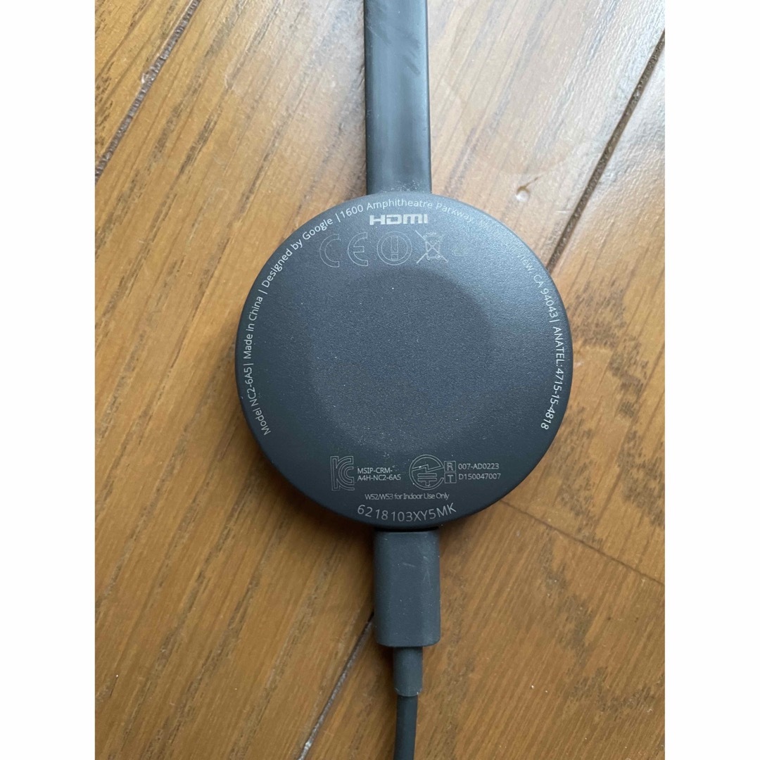 クロームキャスト Chromecast コーラル NC2-6A5 第2世代