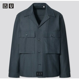 UNIQLO - ユニクロオーバーシャツ ジャケット（ジャージー）の通販 by 