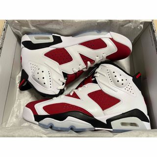 ナイキ(NIKE)のNIKE AIR JORDAN 6 RETRO 27.5 Carmine(スニーカー)