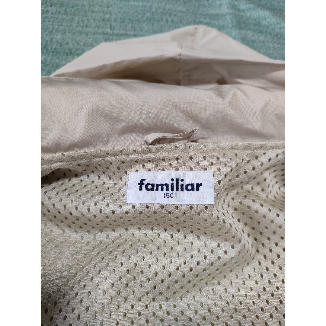 familiar(ファミリア)の【USED】familiar　ファミリア　パーカー(サイズ150) キッズ/ベビー/マタニティのキッズ服女の子用(90cm~)(ジャケット/上着)の商品写真