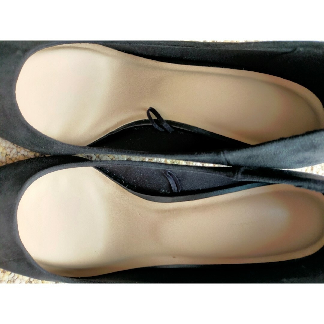 GU(ジーユー)のGUマシュマロパンプス　23.5　高さ5.5㌢ レディースの靴/シューズ(ハイヒール/パンプス)の商品写真