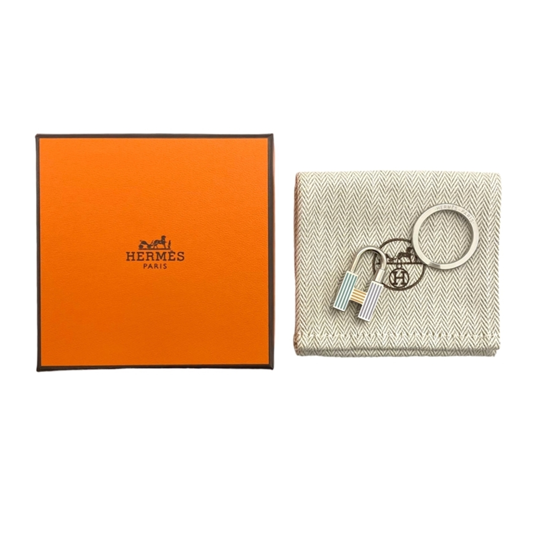 Hermes(エルメス)の　エルメス HERMES カデナ キーホルダー クイズ・レインボー シルバー×レインボー メタル/ラッカー ユニセックス その他小物 レディースのファッション小物(その他)の商品写真