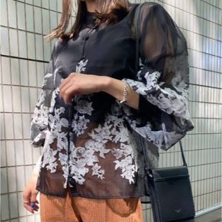 アメリヴィンテージ SHEER LOOSE BLOUSE ビスチェなし 新品