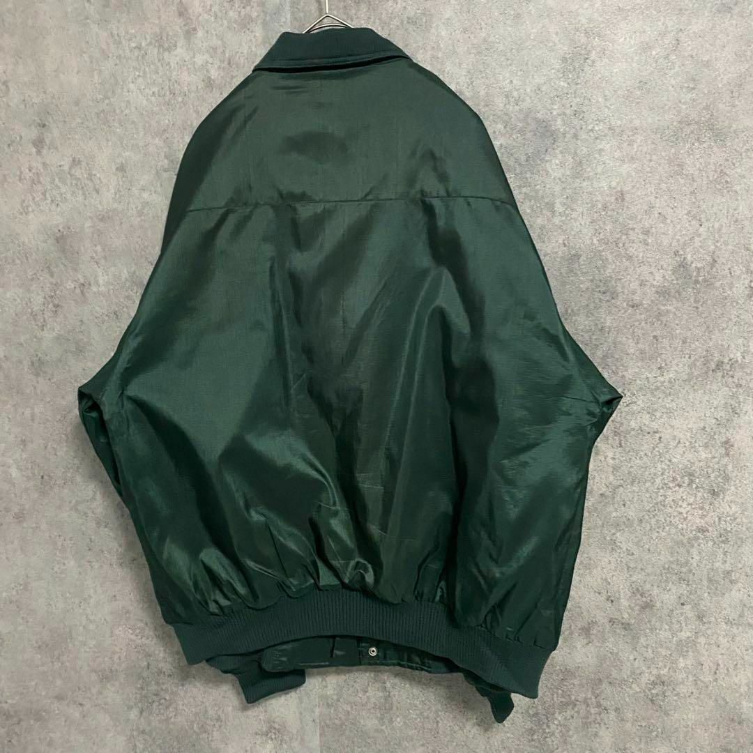 90S vintage デザインジャケット ポリエステル メンズLL 古着