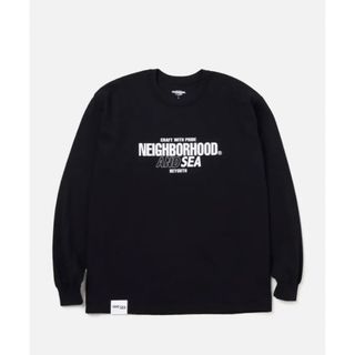 ウィンダンシー(WIND AND SEA)の【新品未使用】NEIGHBORHOOD windandsea ロンT ブラックM(Tシャツ/カットソー(七分/長袖))