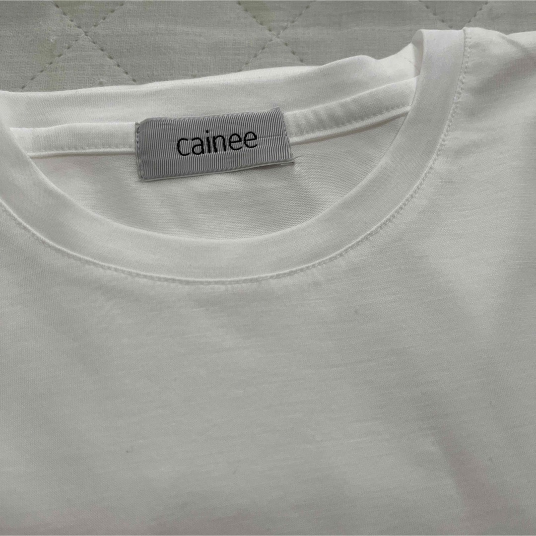cainee  Long Sleeve Tee  ホワイト メンズのトップス(Tシャツ/カットソー(七分/長袖))の商品写真
