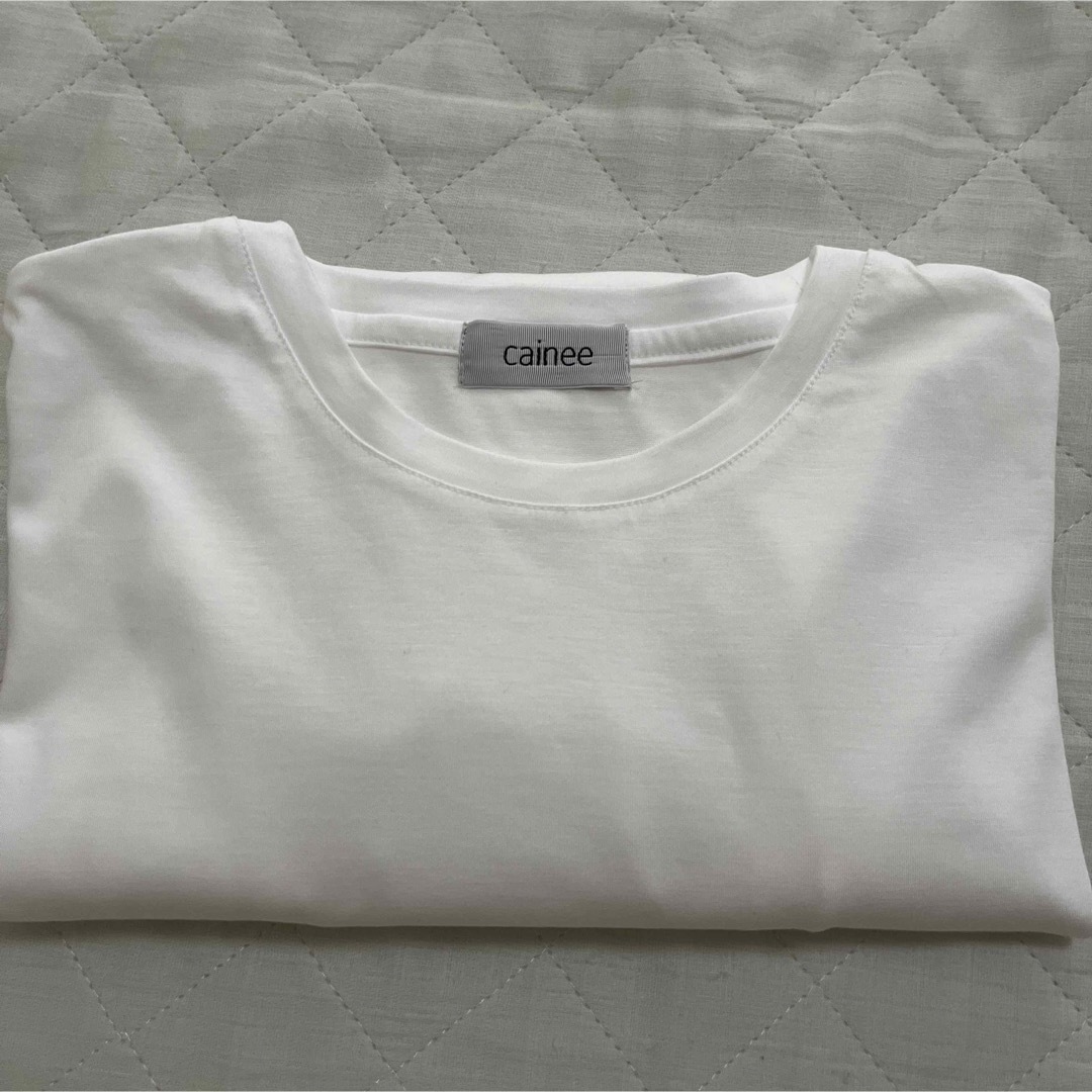 cainee  Long Sleeve Tee  ホワイト メンズのトップス(Tシャツ/カットソー(七分/長袖))の商品写真