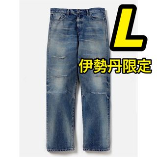 ネイバーフッド(NEIGHBORHOOD)のneighborhood SAVAGE DENIM PANTS 伊勢丹限定 青(デニム/ジーンズ)