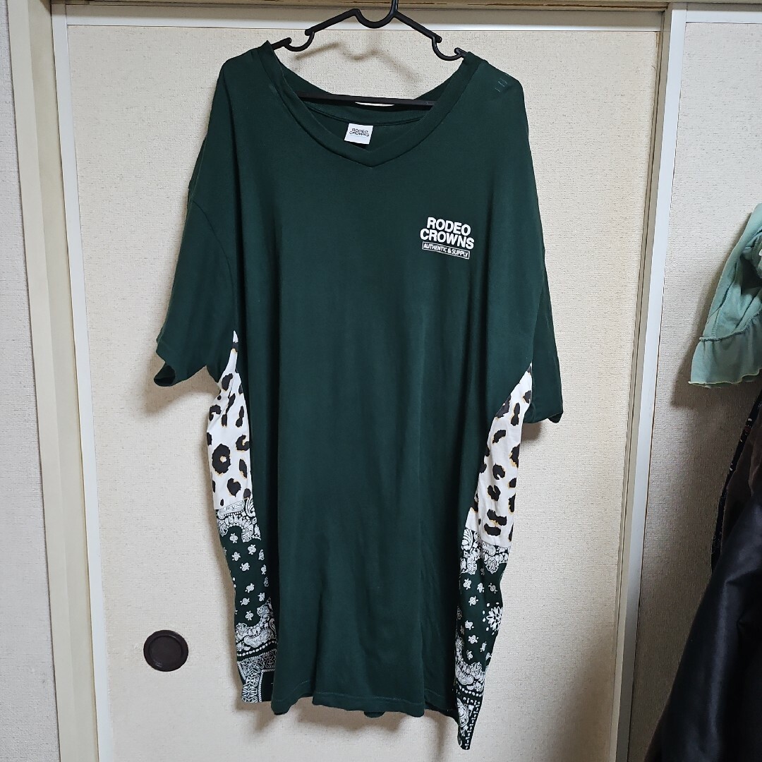 RODEO CROWNS(ロデオクラウンズ)のロデオクラウンズ　Tシャツワンピ レディースのワンピース(ミニワンピース)の商品写真