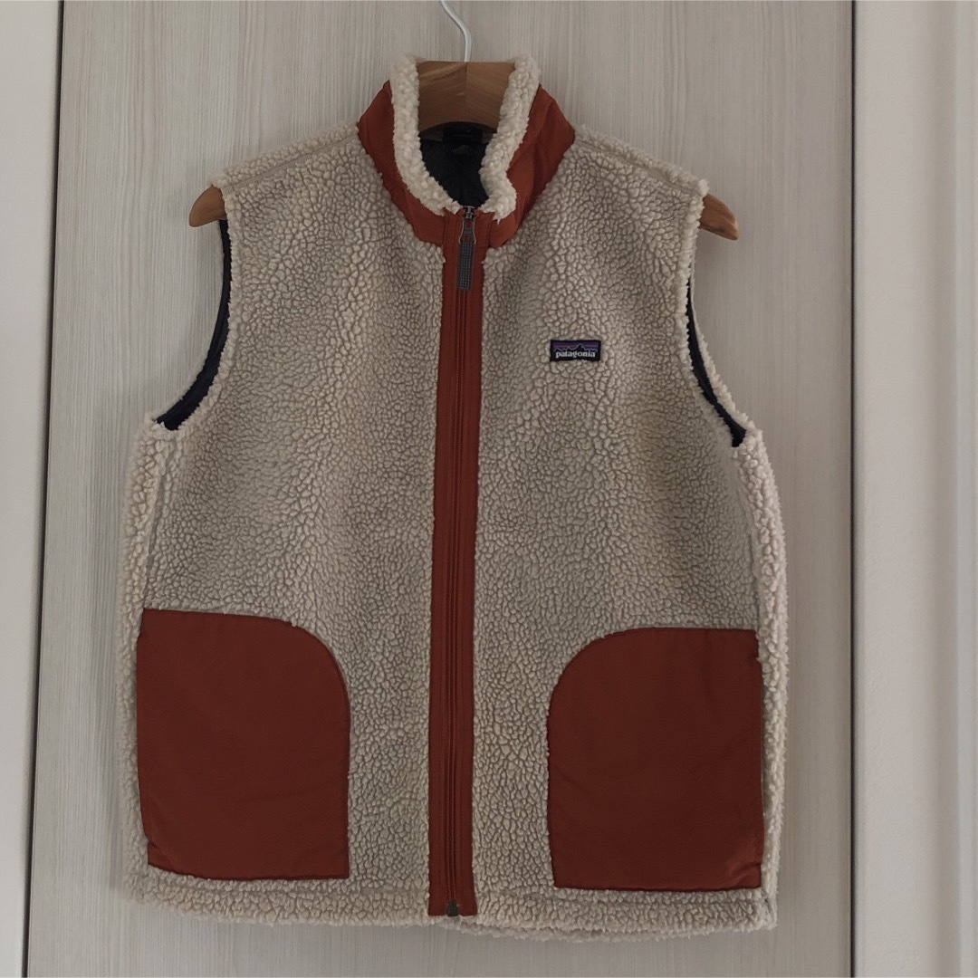 美品patagonia パタゴニア Kids RETRO-X VEST